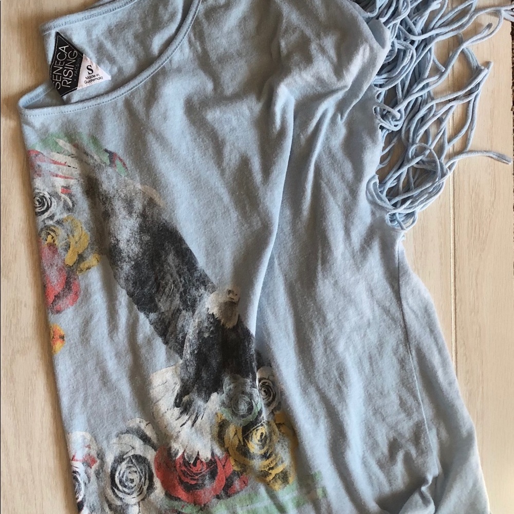 Seneca Rising Fringe Tee - Picture 3 of 6